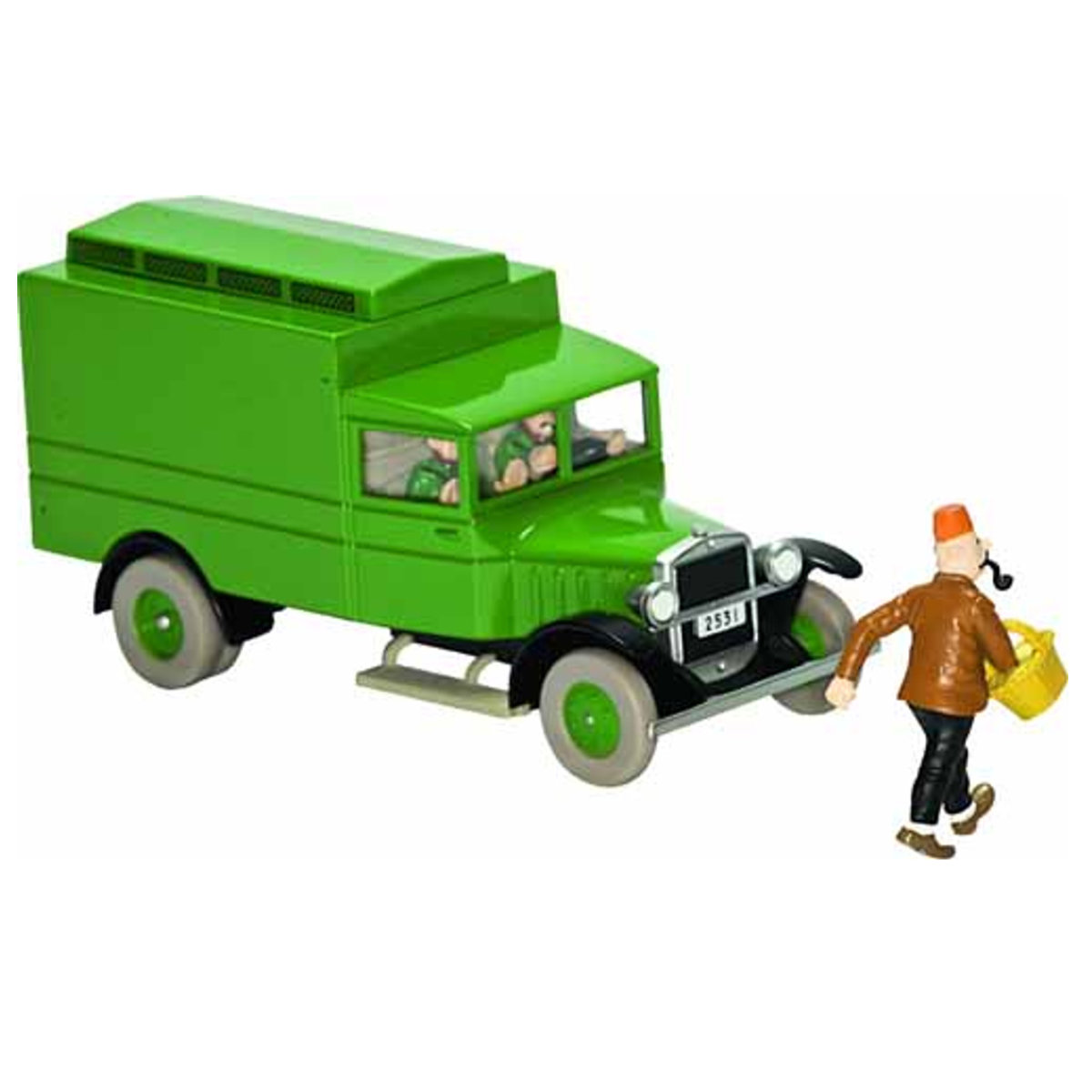 Ludibrium-Sammlerauto Tim und Struppi - der Gefängniswagen aus König Ottokars Zepter Nr. 5 1:43