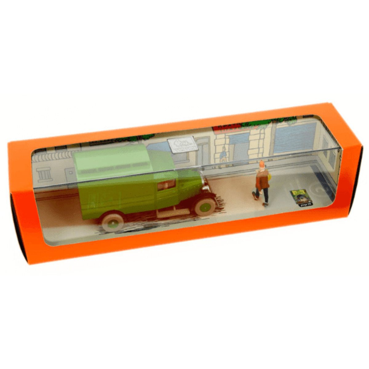 Sammlerauto Tim und Struppi - der Gefängniswagen aus König Ottokars Zepter Nr. 5 1:43/ Voiture de collection Tintin - la Voiture Cellulaire du Sceptre d'Ottokar No. 5 1:43 – Bild 3