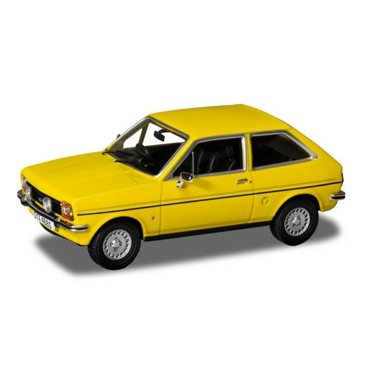 Corgi - Vanguards 1:43 Ford Fiesta MkI 1.3 Ghia, Signal Yellow