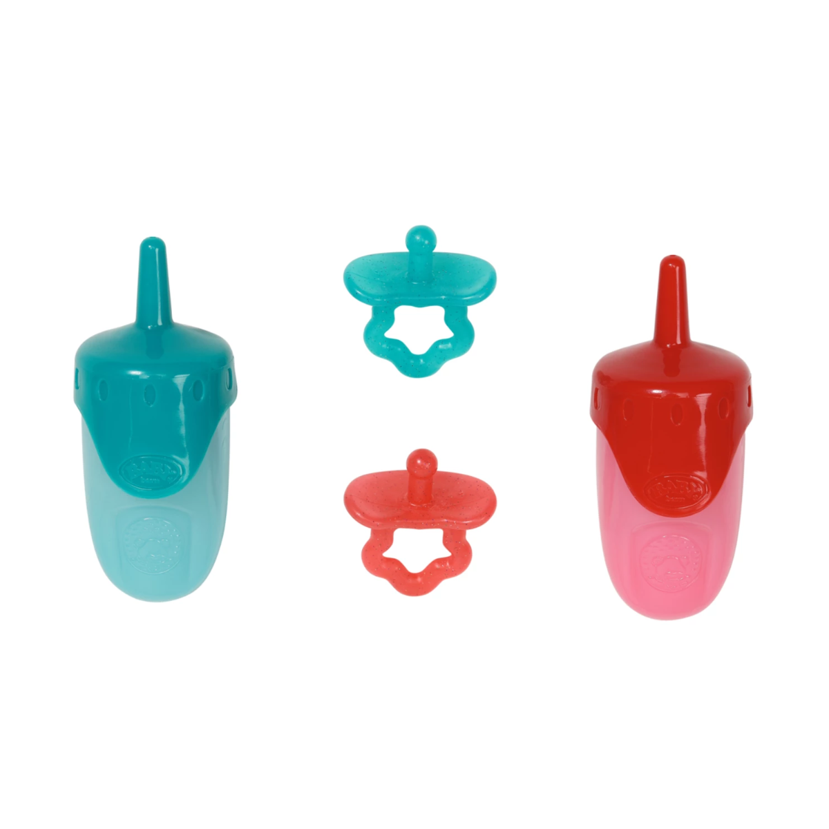 Zapf Création - Baby Born Flasche&Schnuller für BBL ass 2-fach assortiert