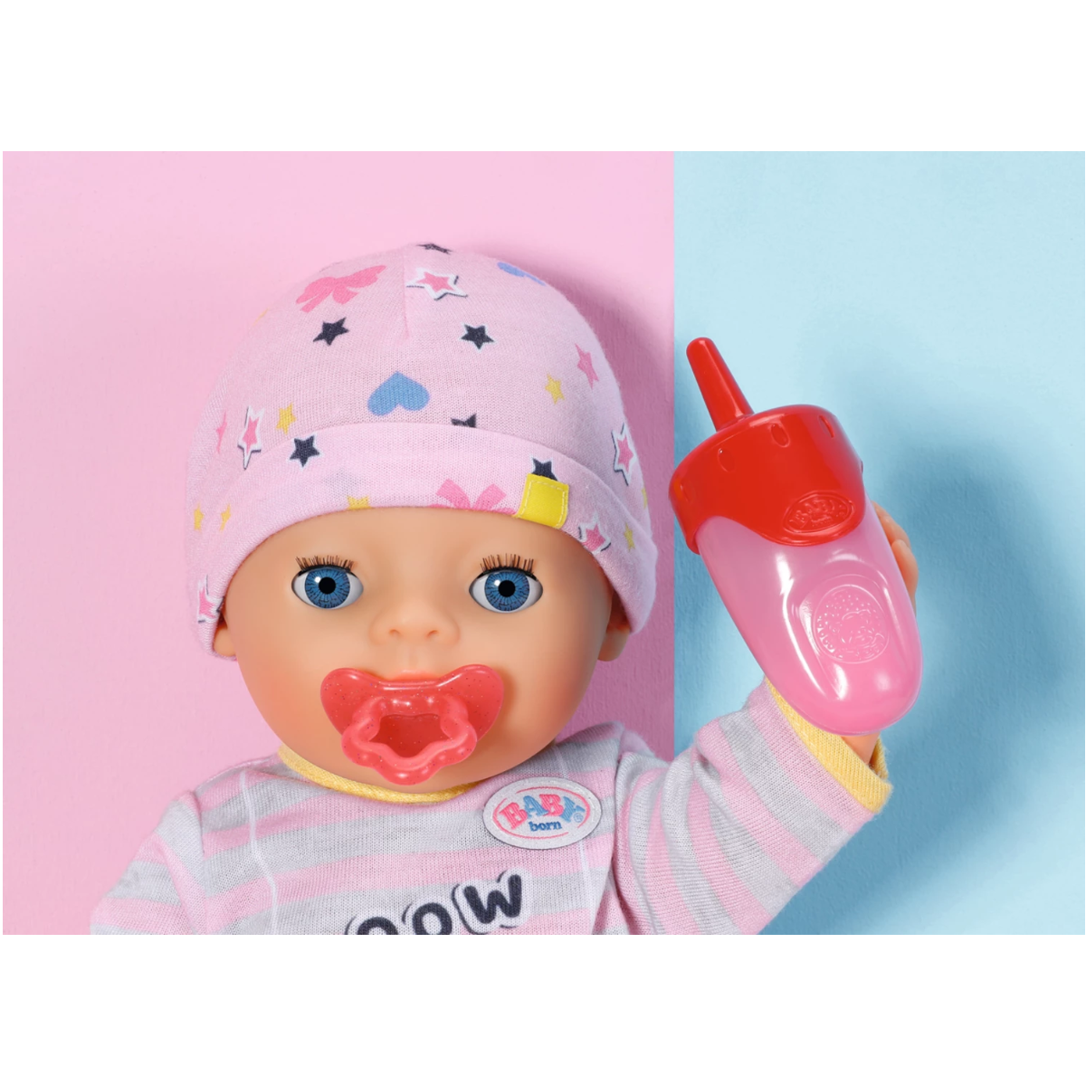 Zapf Création - Baby Born Flasche&Schnuller für BBL ass 2-fach assortiert