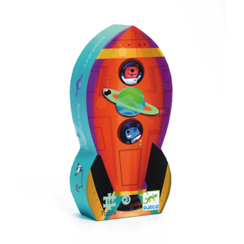 Djeko - Puzzle Rakete 16 Teile
