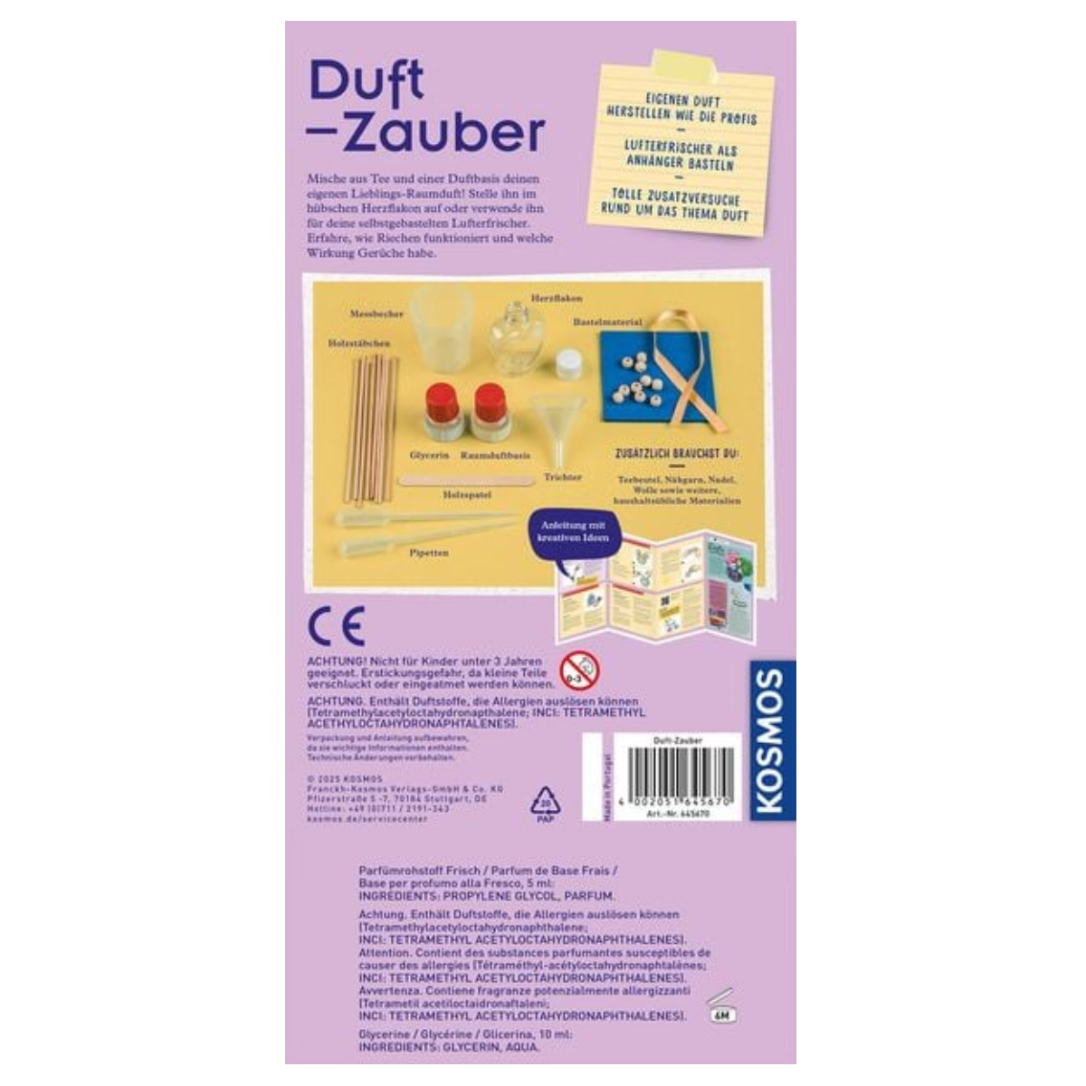 Kosmos - Experimentierkasten - Mitbring Experimente Duft-Zauber – Bild 2