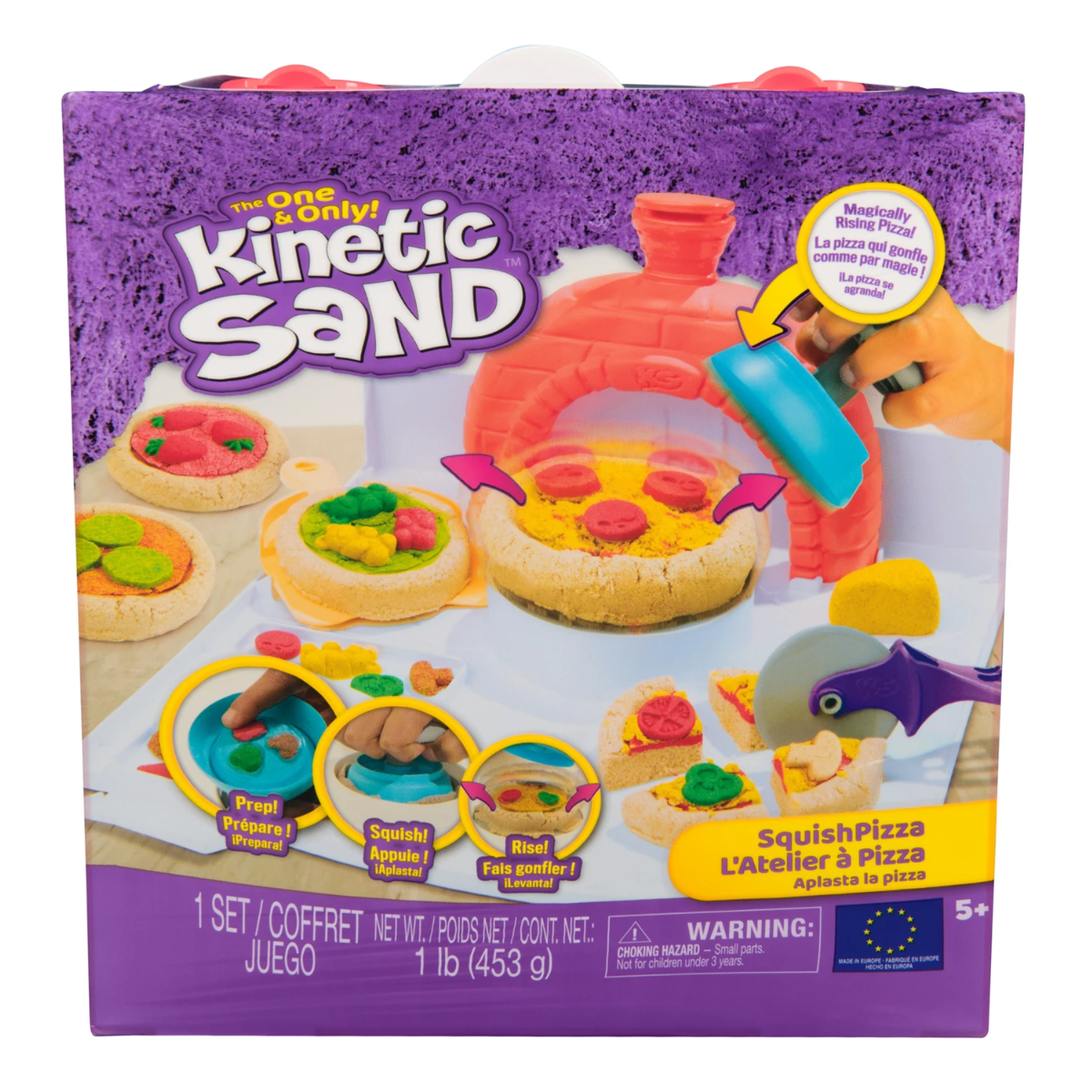 Spinmaster - Kinetic S. Squish Pizza Set 454g