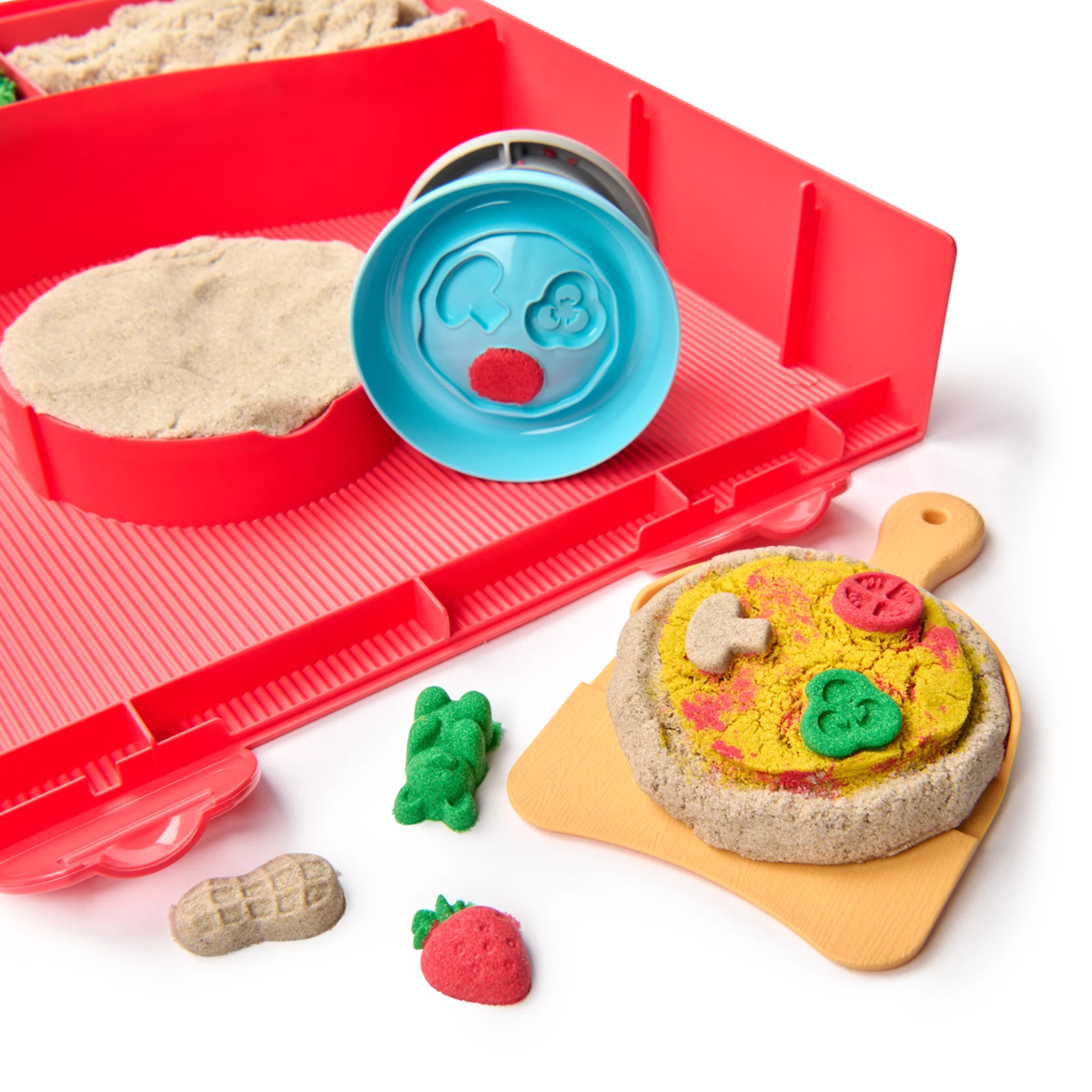 Spinmaster - Kinetic S. Squish Pizza Set 454g