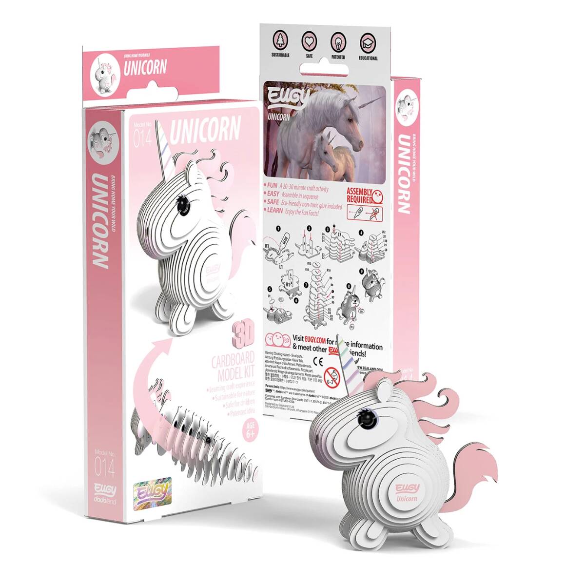 Ludibrium-Eugy - 3D Bastelset Einhorn