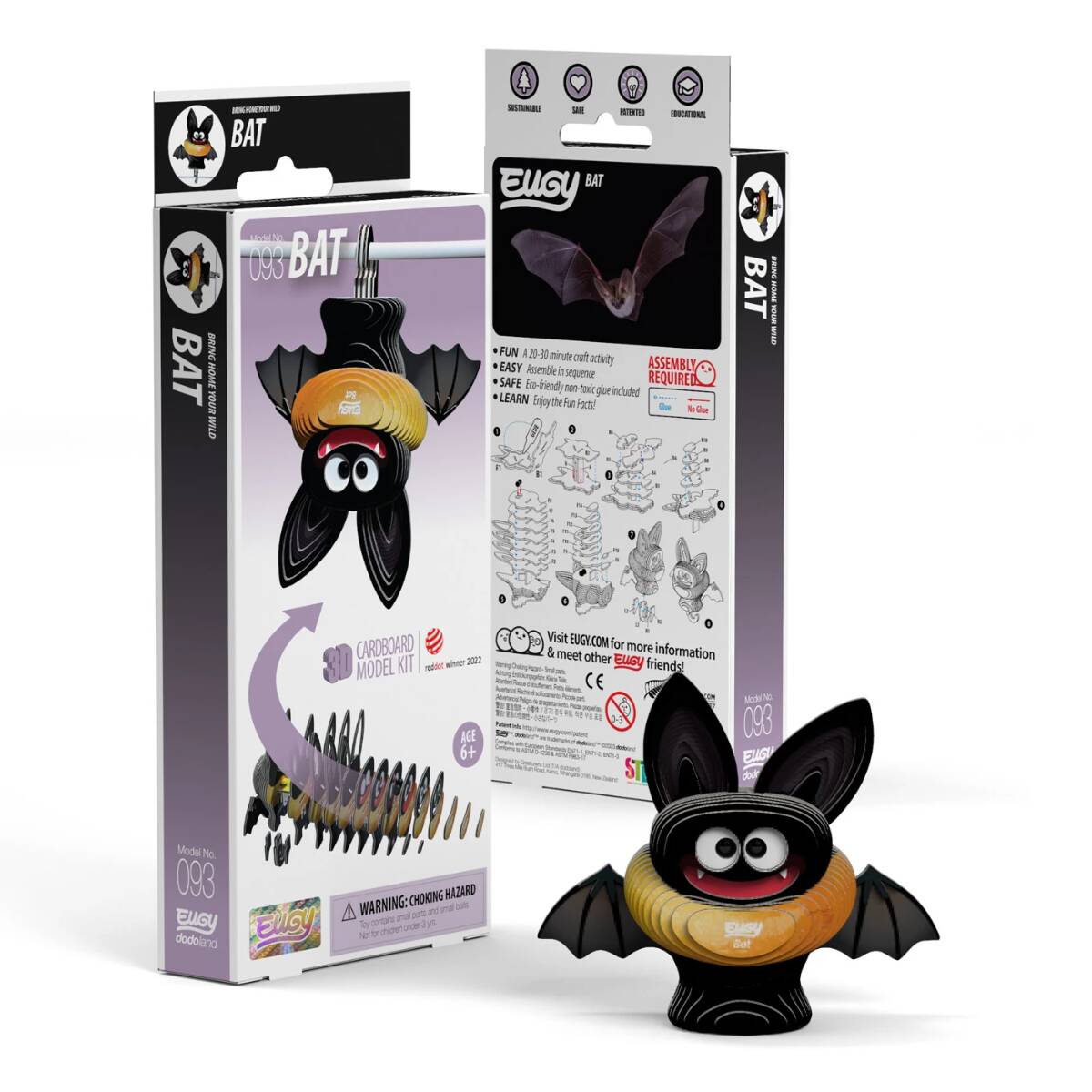 Ludibrium-Eugy - 3D Bastelset Fledermaus