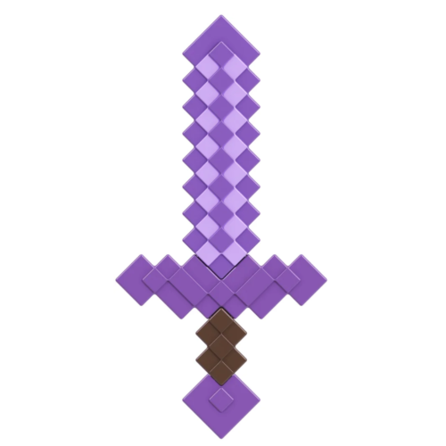 Ludibrium-Minecraft - Kunststoff-Replik Enchanted Sword 43 cm