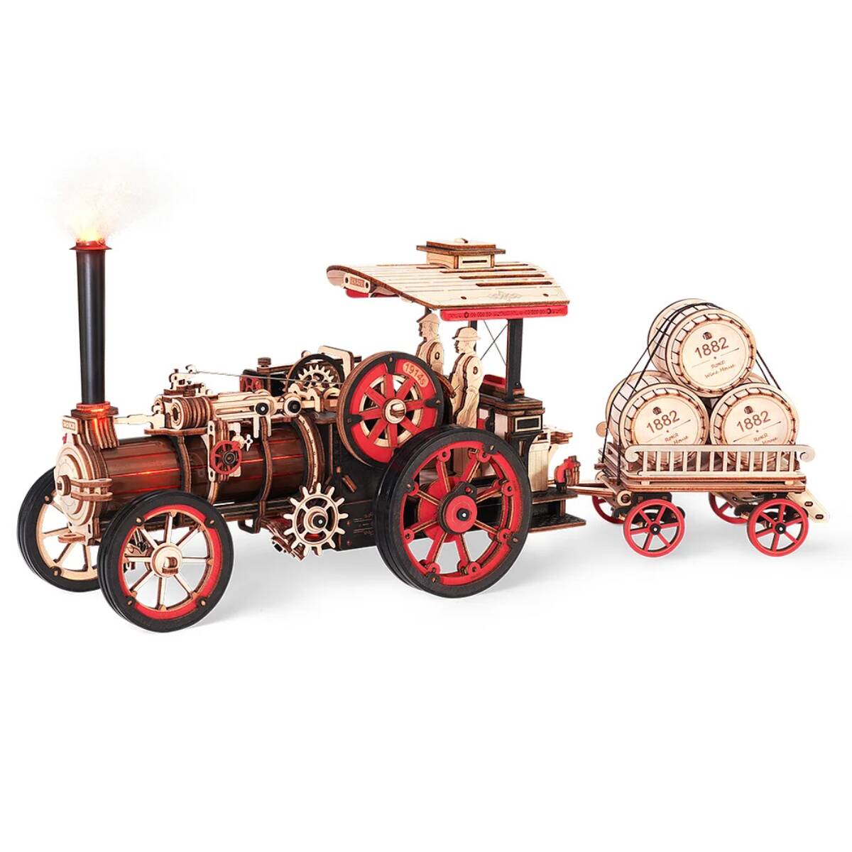 Ludibrium-ROKR - Dampfmaschine LKA01 - Holzbausatz