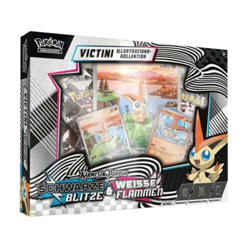 Pokémon TCG: Schwarze Blitze & Weisse Flammen KP10.5 - Victini Illustrations-Kollektion - DE