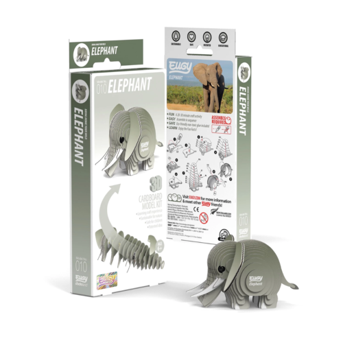 Eugy 010 - 3D Bastelset Elefant