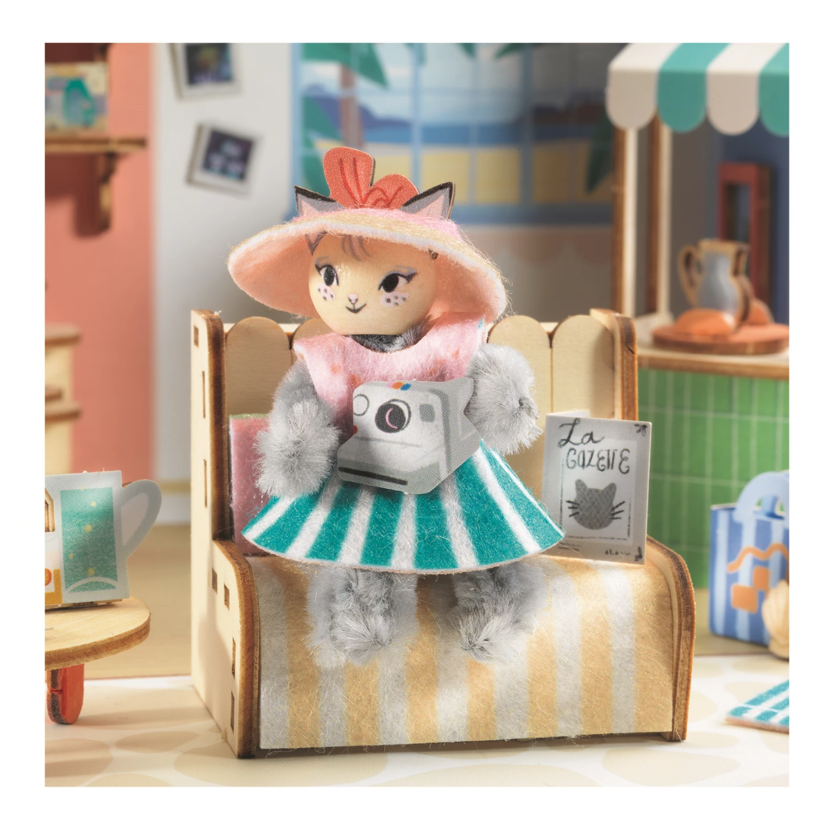 Djeco 8034 - Kreativset Mi House Mia – Bild 3