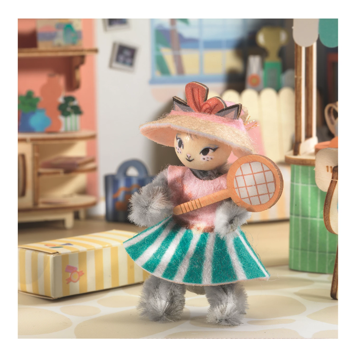 Djeco 8034 - Kreativset Mi House Mia – Bild 4