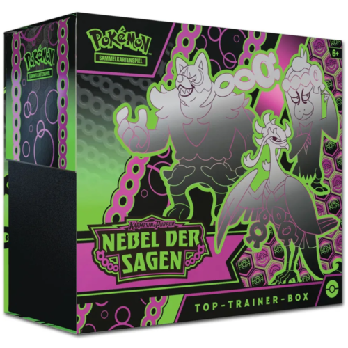 Pokémon - TCG SV 06.5 Karmesin & Purpur: Nebel der Sagen -Top-Trainer-Box -DE