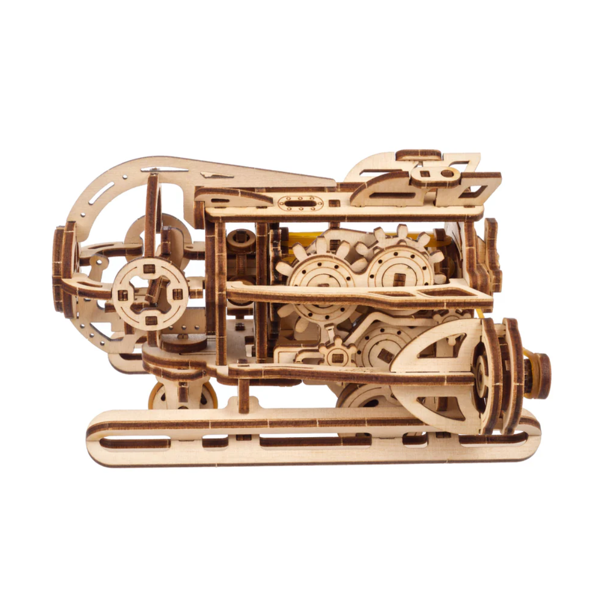 UGEARS 70229 - Steampunk U-Boot - 3-D Holzspielzeug – Bild 2