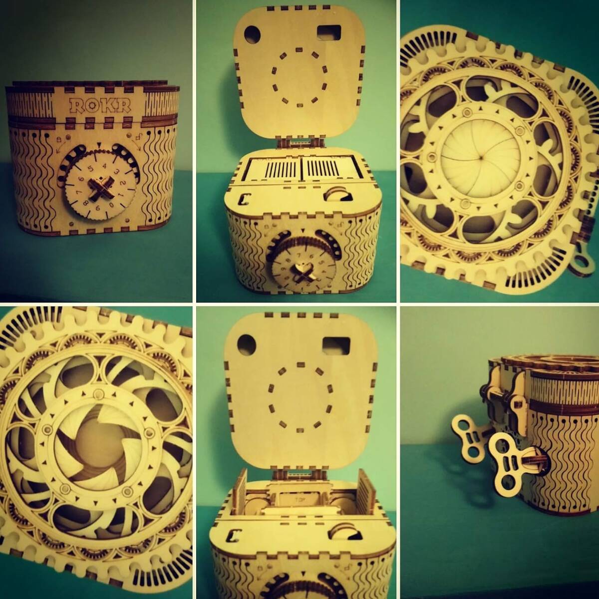 ROKR - Treasure Box LK502 - Holzbausatz – Bild 5