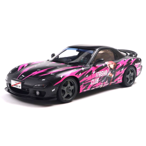 Ludibrium-Solido S1810605 - Mazda RX7 FD3RS Solido Works Itasha - 1:18