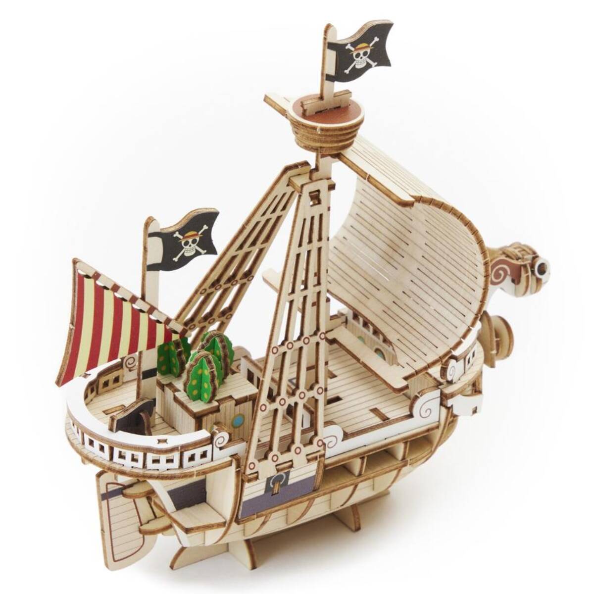 One Piece 66002 - Going Merry der Strohhutbande - 3D Holzbausätze – Bild 2