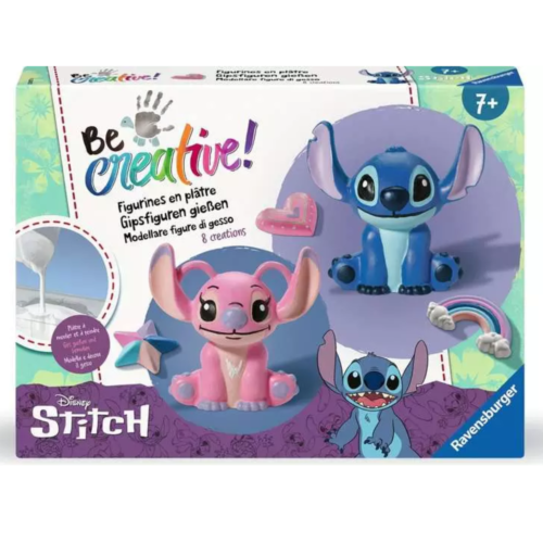 Ludibrium-Ravensburger - BeCreative Maxi Disney Stitch - Bastelset Gipsgießen